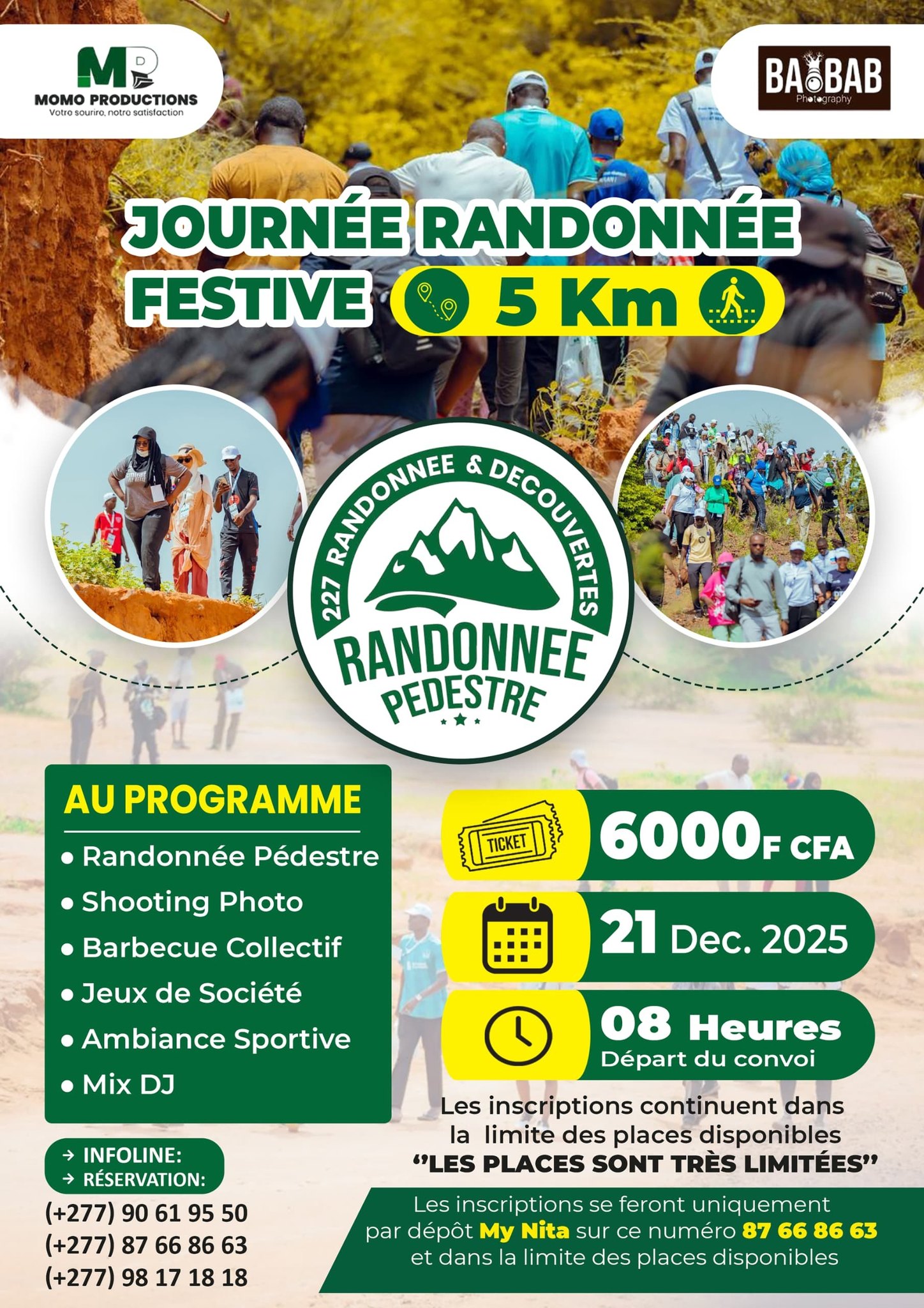 MOMO Production organise une randonnée de 5 km